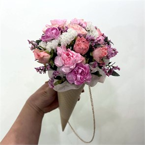 Композиция в рожке №4 123004