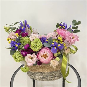 Композиция в корзинке №9. 121009